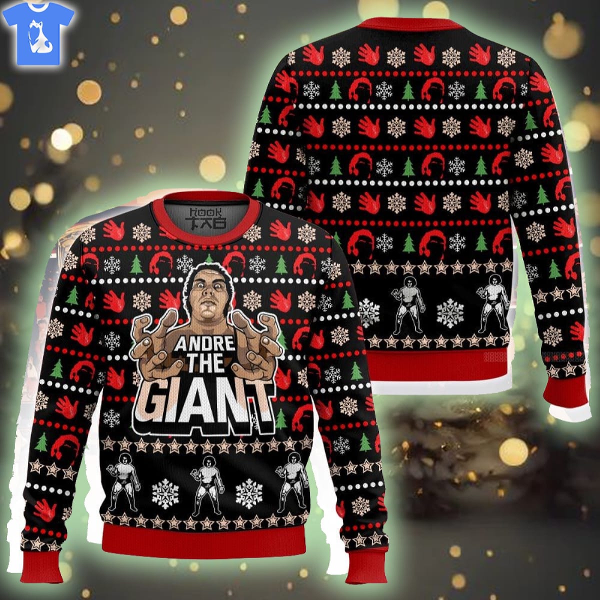 Andre The Giant Ugly Christmas Sweater