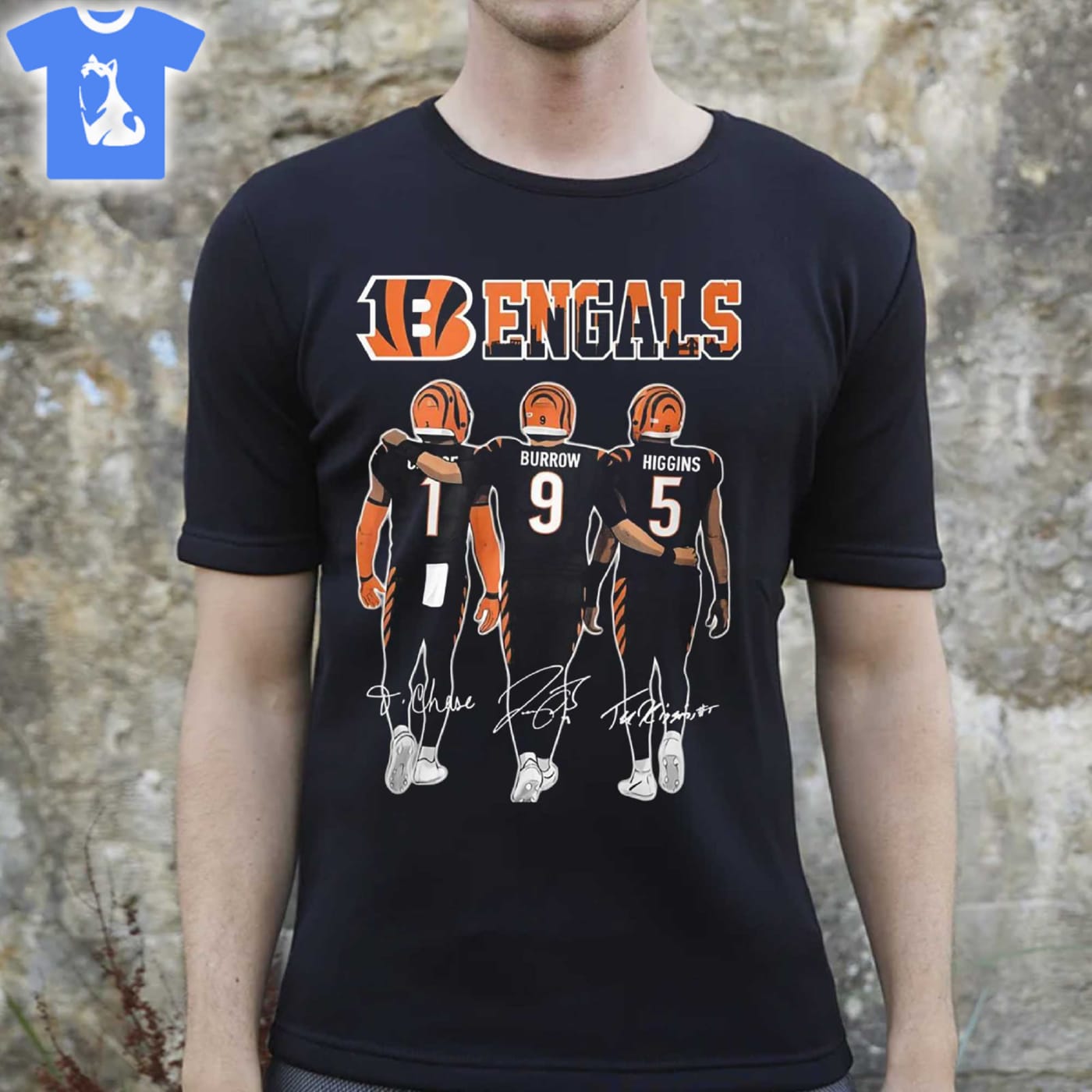 Chase Burrow Higgins Cincinnati Bengals Fans T-shirt Sweatshirt Ladies Shirt