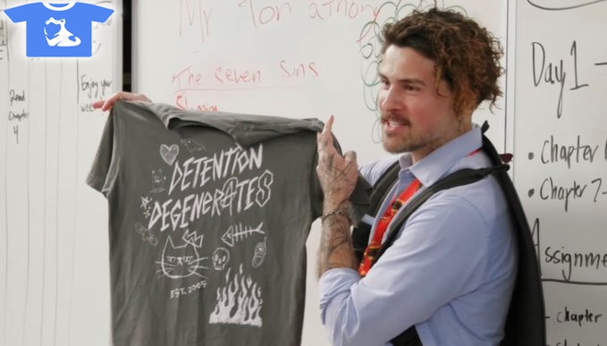 detention degenerates t shirt