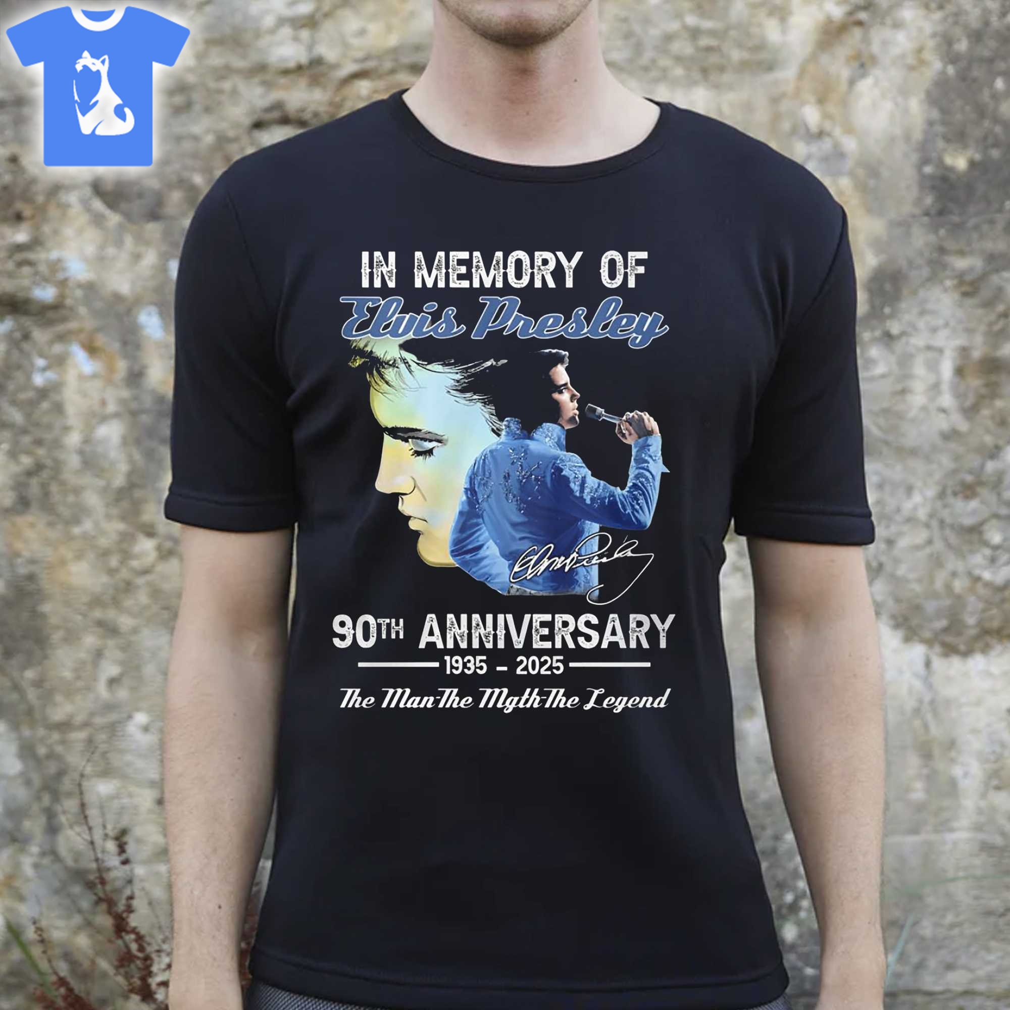 Im Memory Of Elvis Presley 90th Anniversary 1935-2025 Shirt
