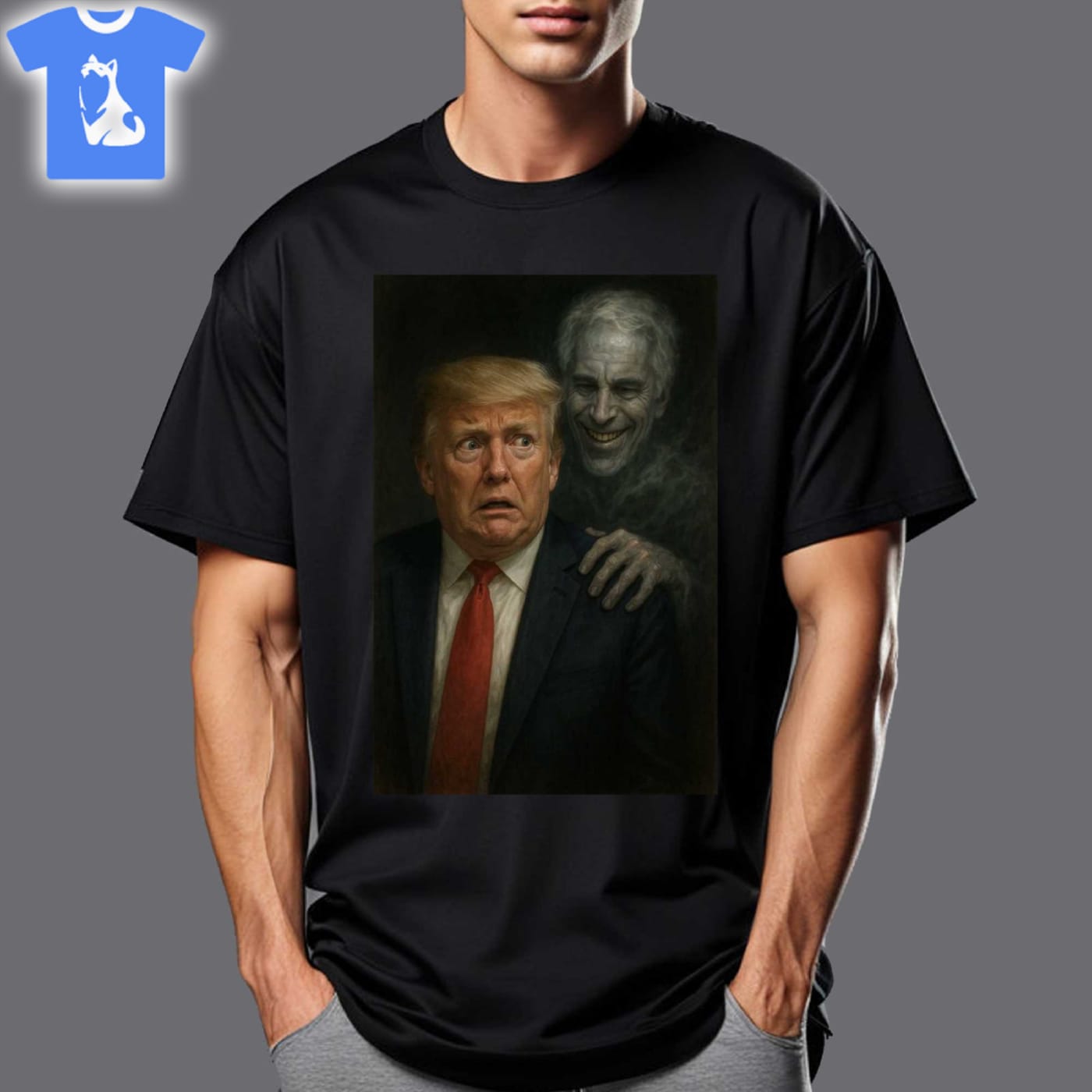 Trump Afraid Jeffrey Epstein T-shirt