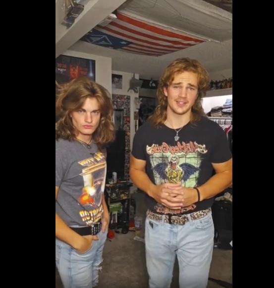 These guys explain how you should act when you see someone wearing a band t shirt you like
