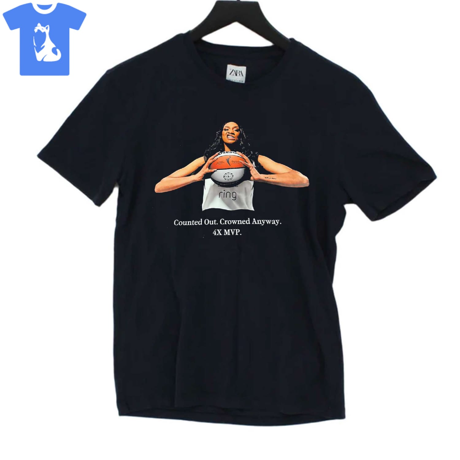 A'ja Wilson Counted Out Crowned Anyway 4x Mvp Shirt