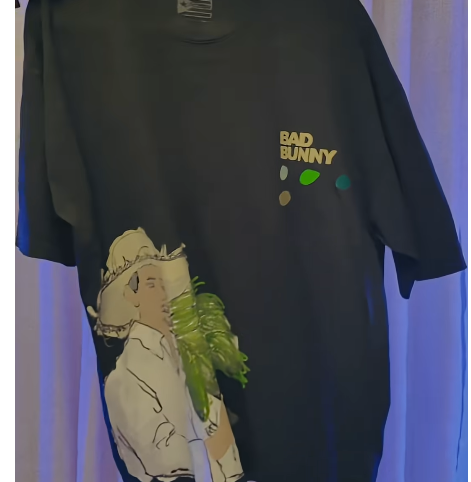 bad bunny goose shirt