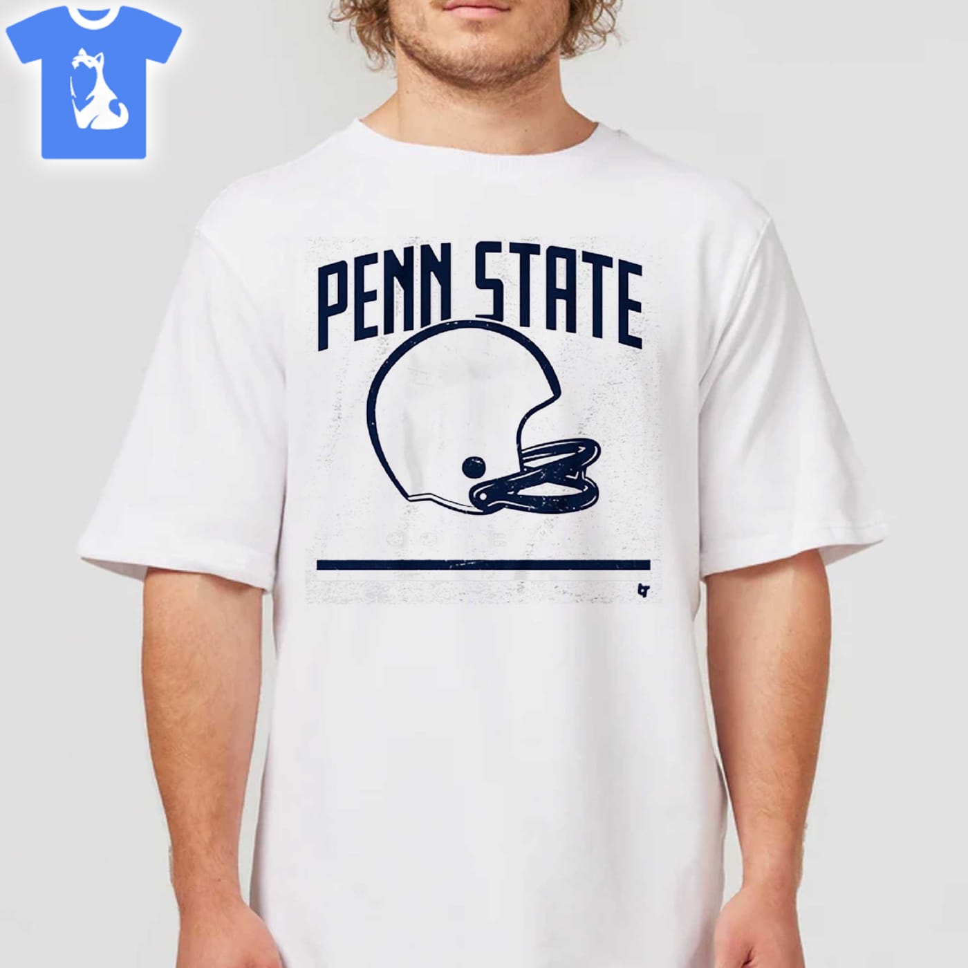 Penn State Football Vintage Helmet Shirt