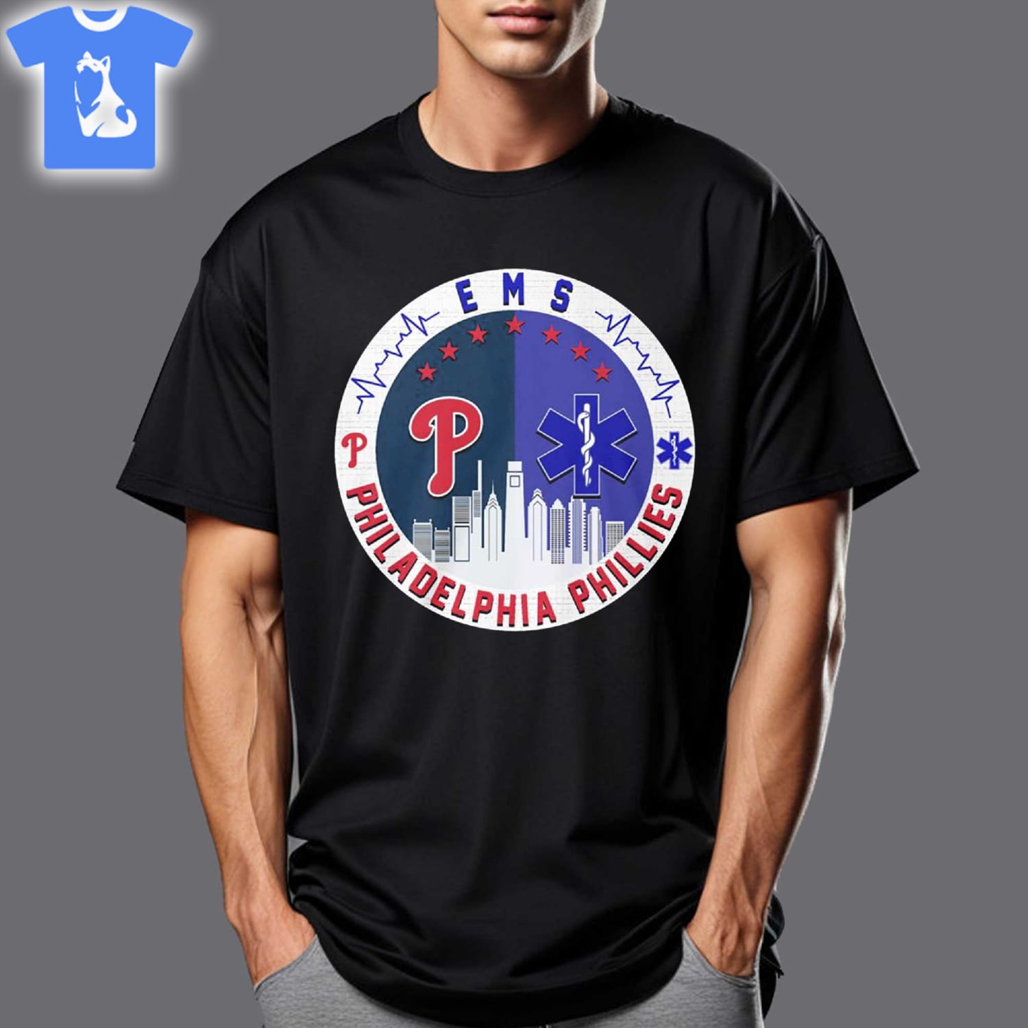 Philadelphia Phillies Emergency Medical Services Ems Shirt