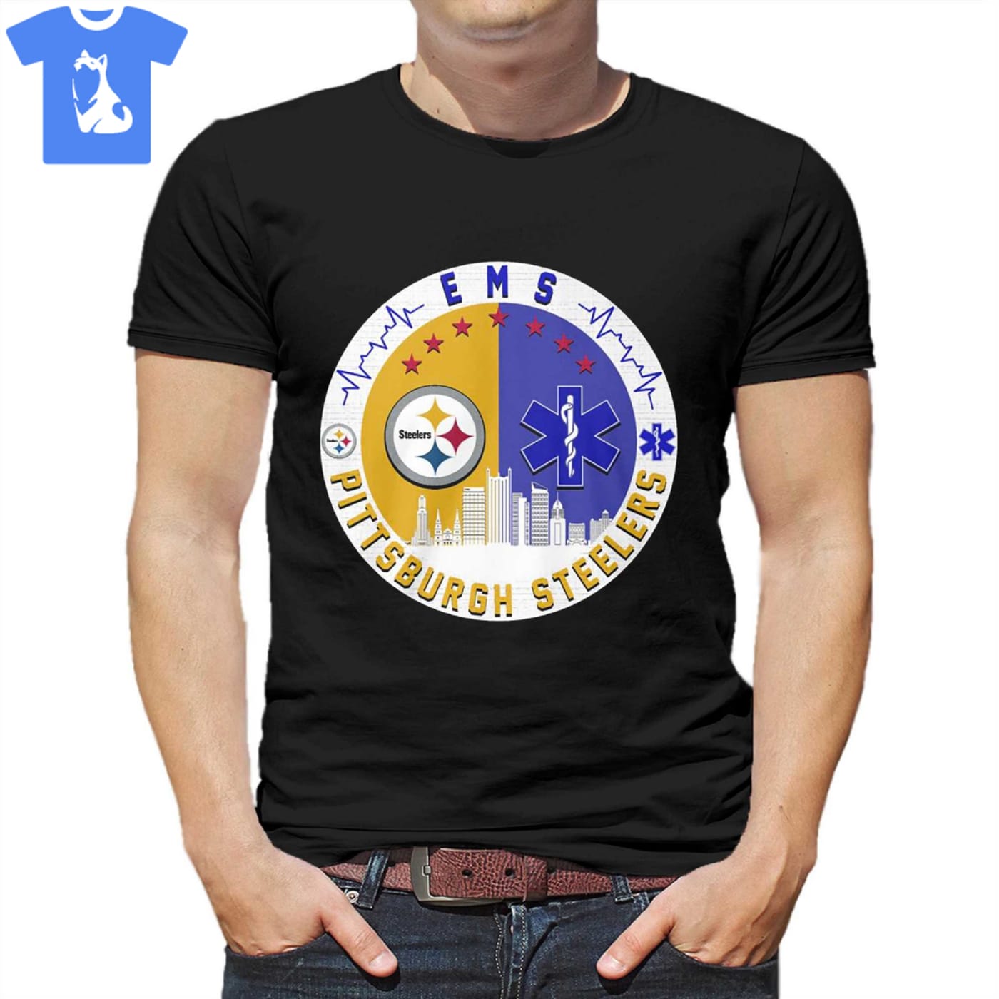 Pittsburgh Steelers Emergency Medical Services Ems Shirt