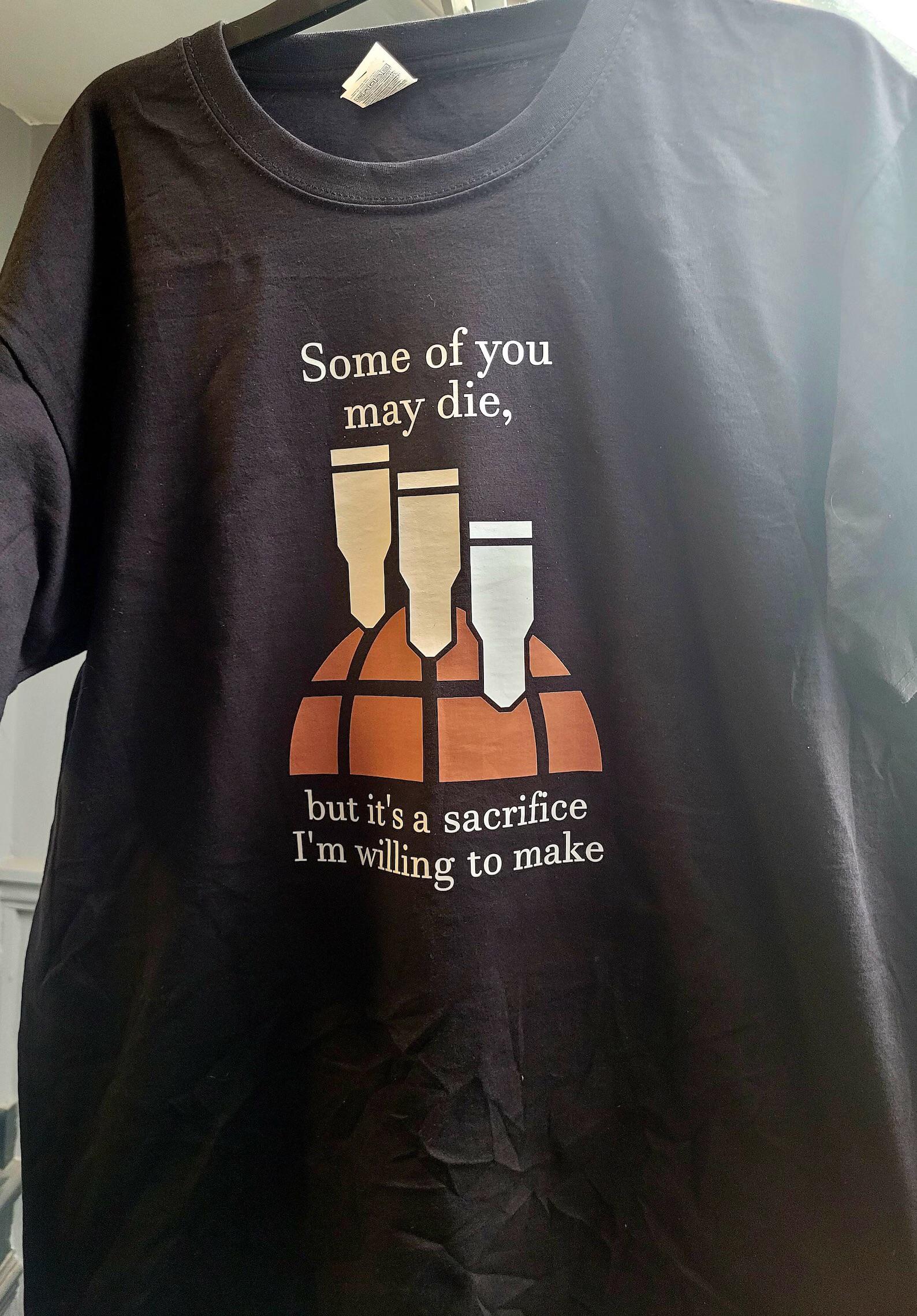 some of you may die but that is a sacrifice i am willing to make