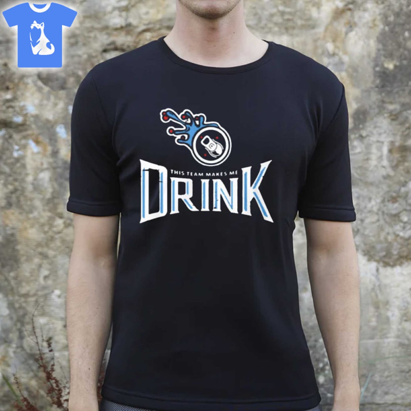 Tennessee Titans This Team Makes Me Drink Shirt