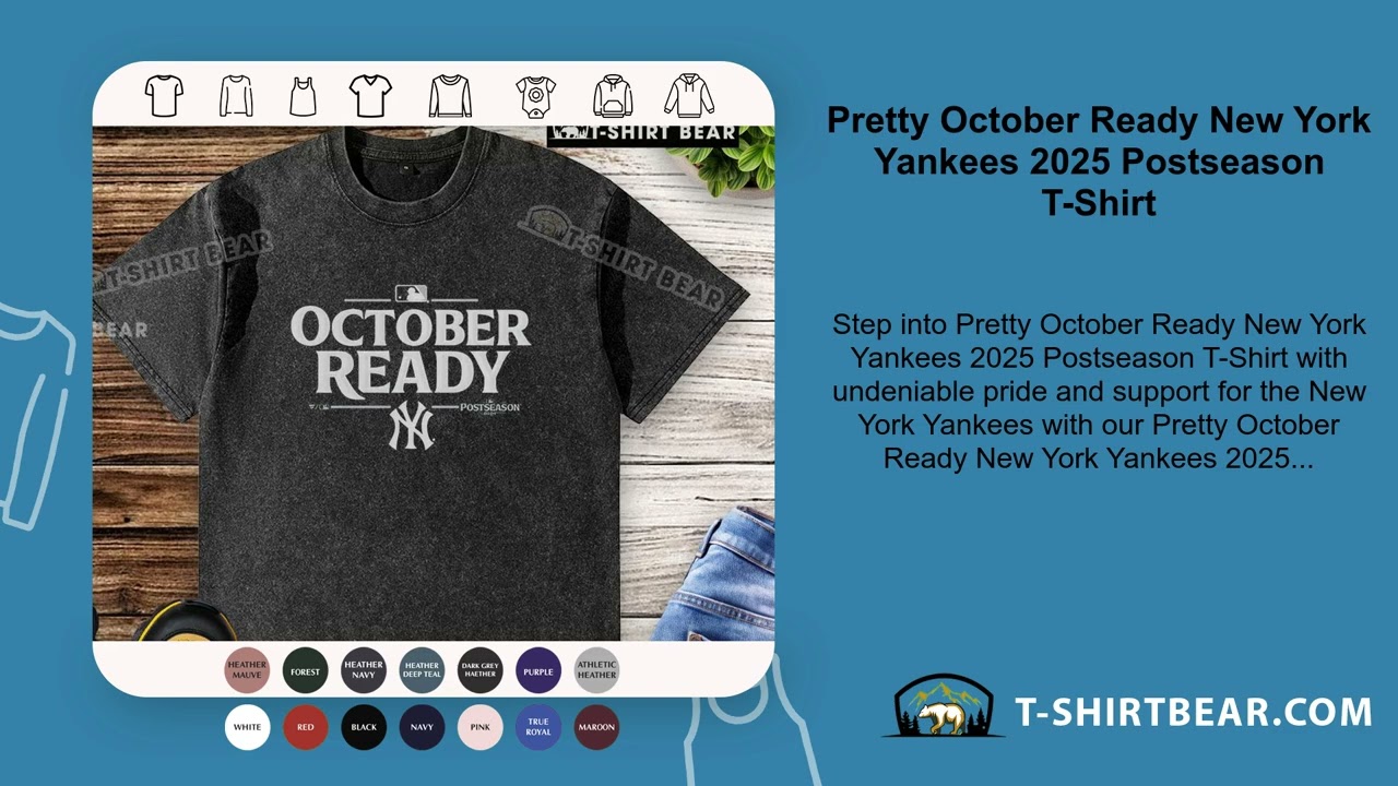 yankees october baseball 2025 shirt meaning