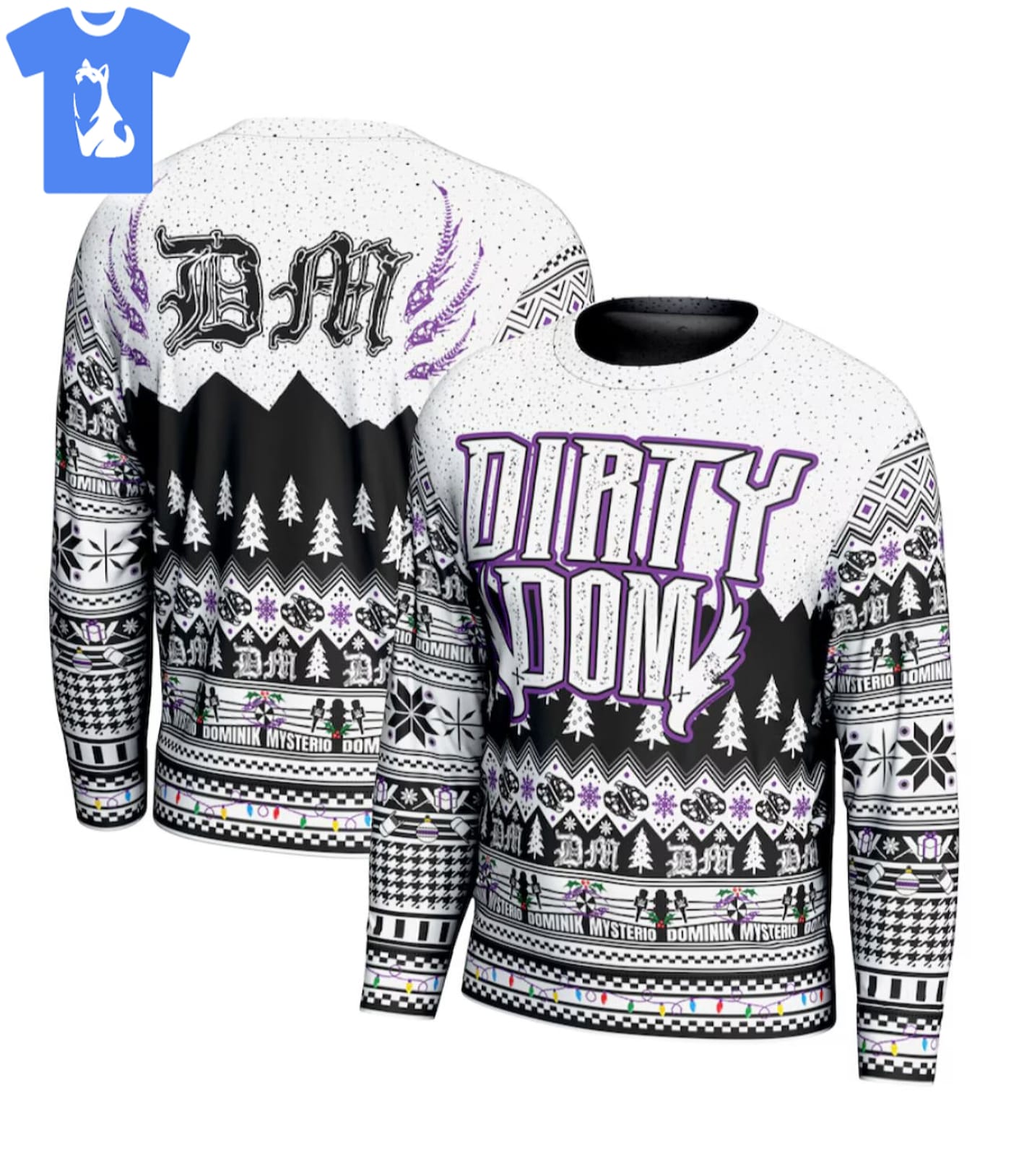 Dirty Dom Ugly Christmas Sweater Dirty Dom Ugly Christmas Sweater