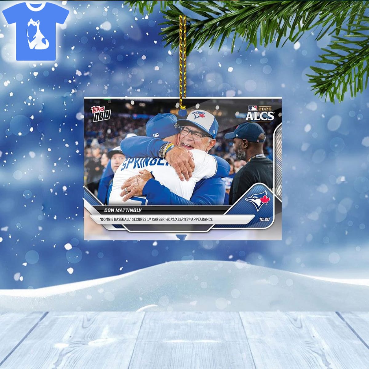 Don Mattingly 2025 Mlb Card Ornament Don Mattingly 2025 Mlb Card Ornament