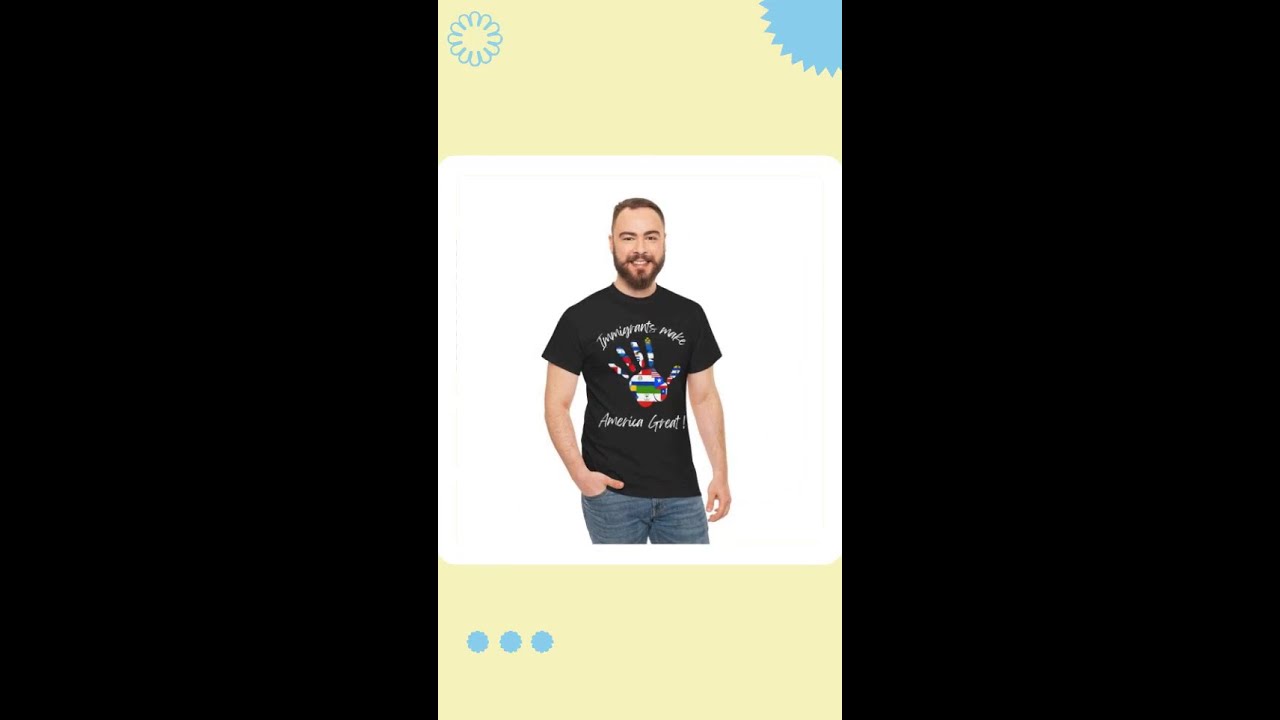 immigrants make america great t shirt meaning