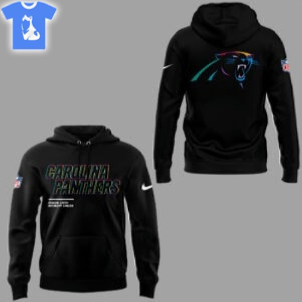 Limited Edition Panthers Crucial Catch Intercept Cancer Hoodie Limited Edition Panthers Crucial Catch Intercept Cancer Hoodie