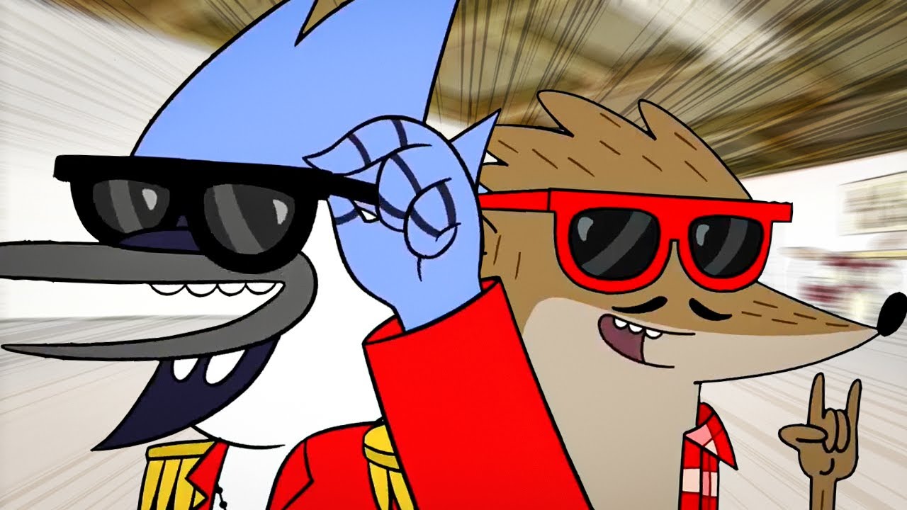 mordecai and the rigbys shirt meaning