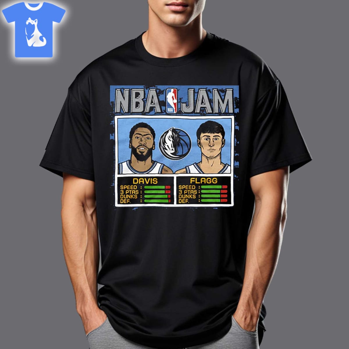 Nba Jam Mavericks Davis And Flagg T-shirt Sweatshirt Hoodie Nba Jam Mavericks Davis And Flagg T-shirt Sweatshirt Hoodie