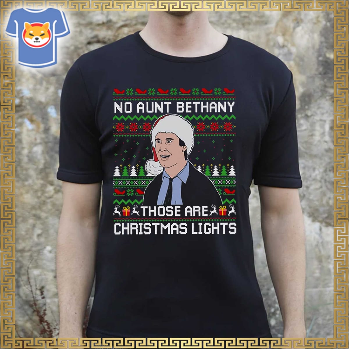 No Aunt Bethany Those Are Christmas Lights Shirt No Aunt Bethany Those Are Christmas Lights Shirt