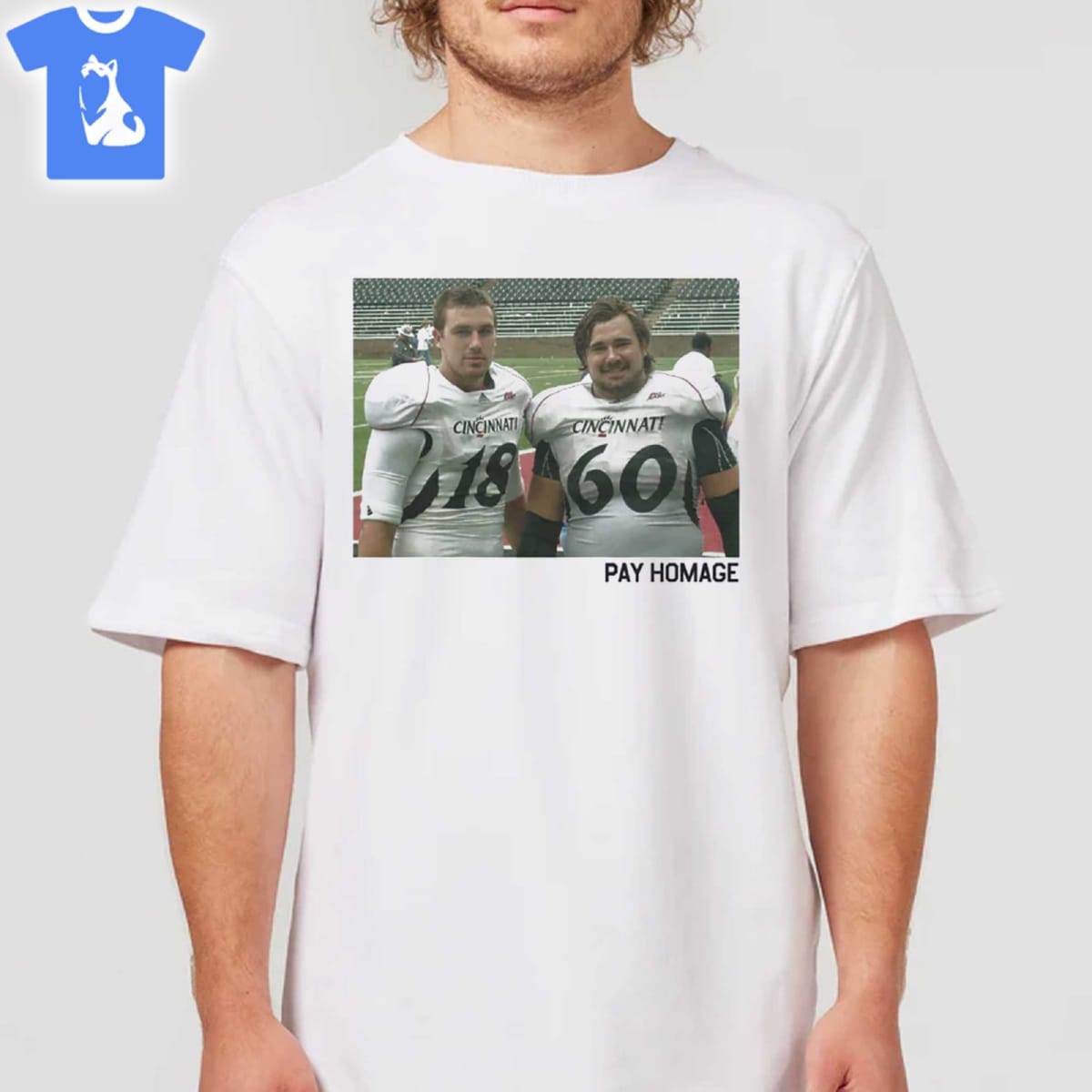 Uc Bearcats Kelce Brothers Pay Homage Shirt Uc Bearcats Kelce Brothers Pay Homage Shirt