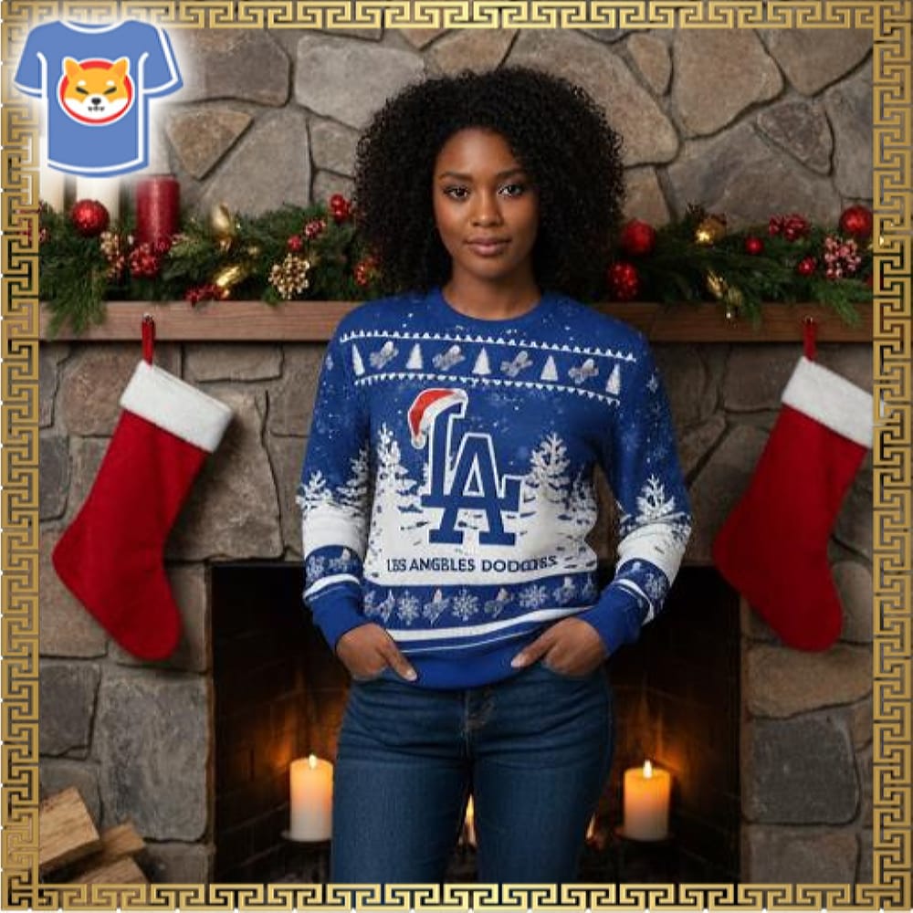 2025 Dodgers Special Christmas Ugly Christmas Sweater