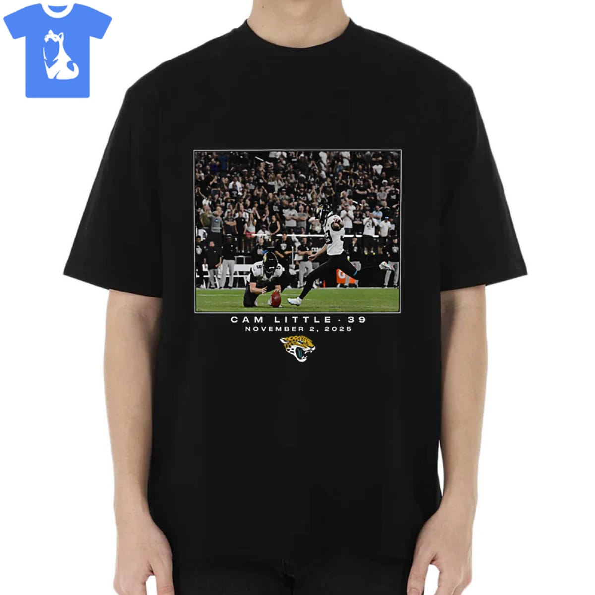 Cam Little Jacksonville Jaguars Nfl Flash Features Week 9 T-shirt Cam Little Jacksonville Jaguars Nfl Flash Features Week 9 T-shirt