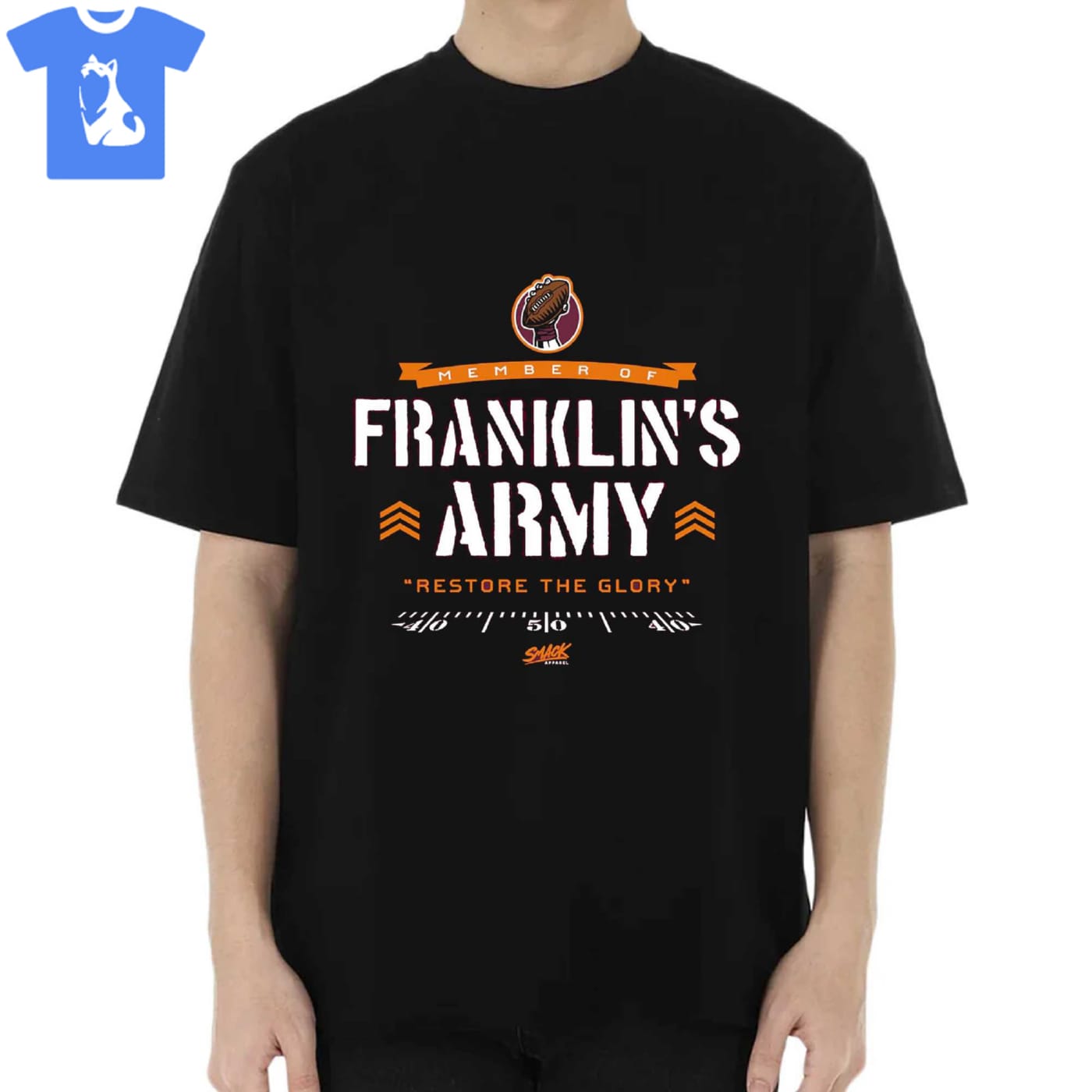 Franklin's Army T-shirt Hoodie Sweatshirt For Virginia Tech College Fans Shirt