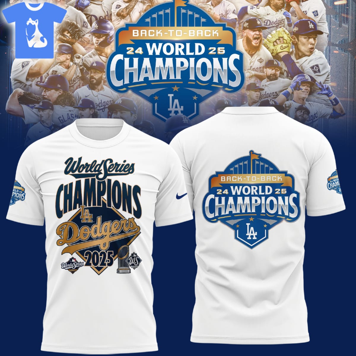 La Dodgers 2025 World Series Champions Limited Edition T-shirt La Dodgers 2025 World Series Champions Limited Edition T-shirt