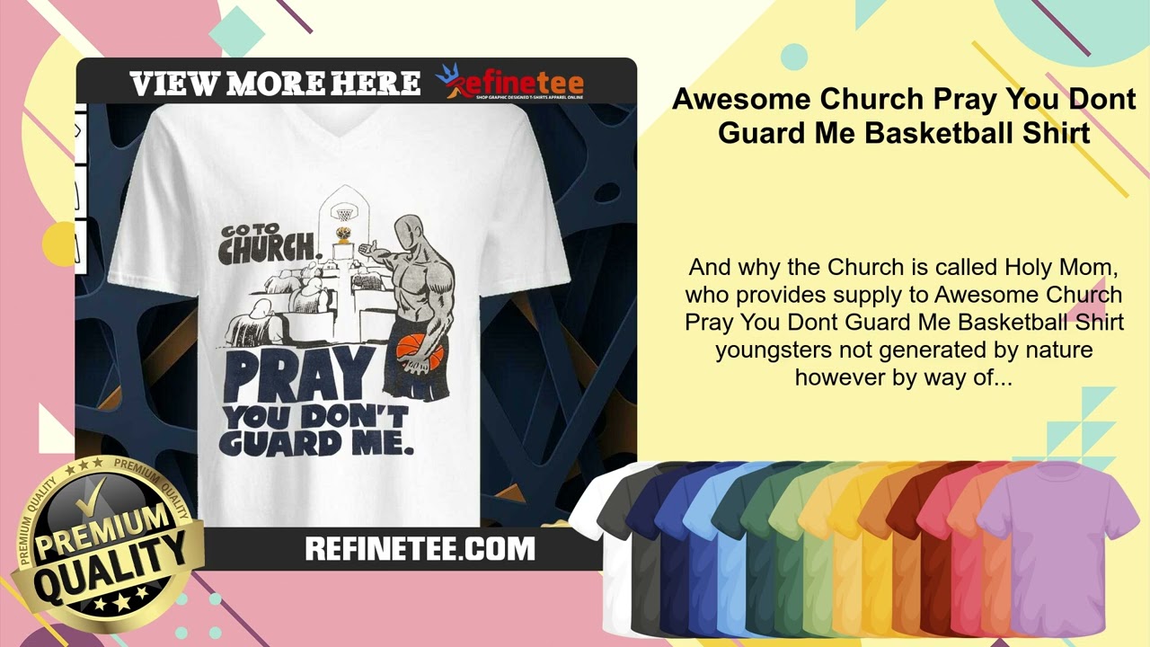 go to church pray you don't guard me shirt