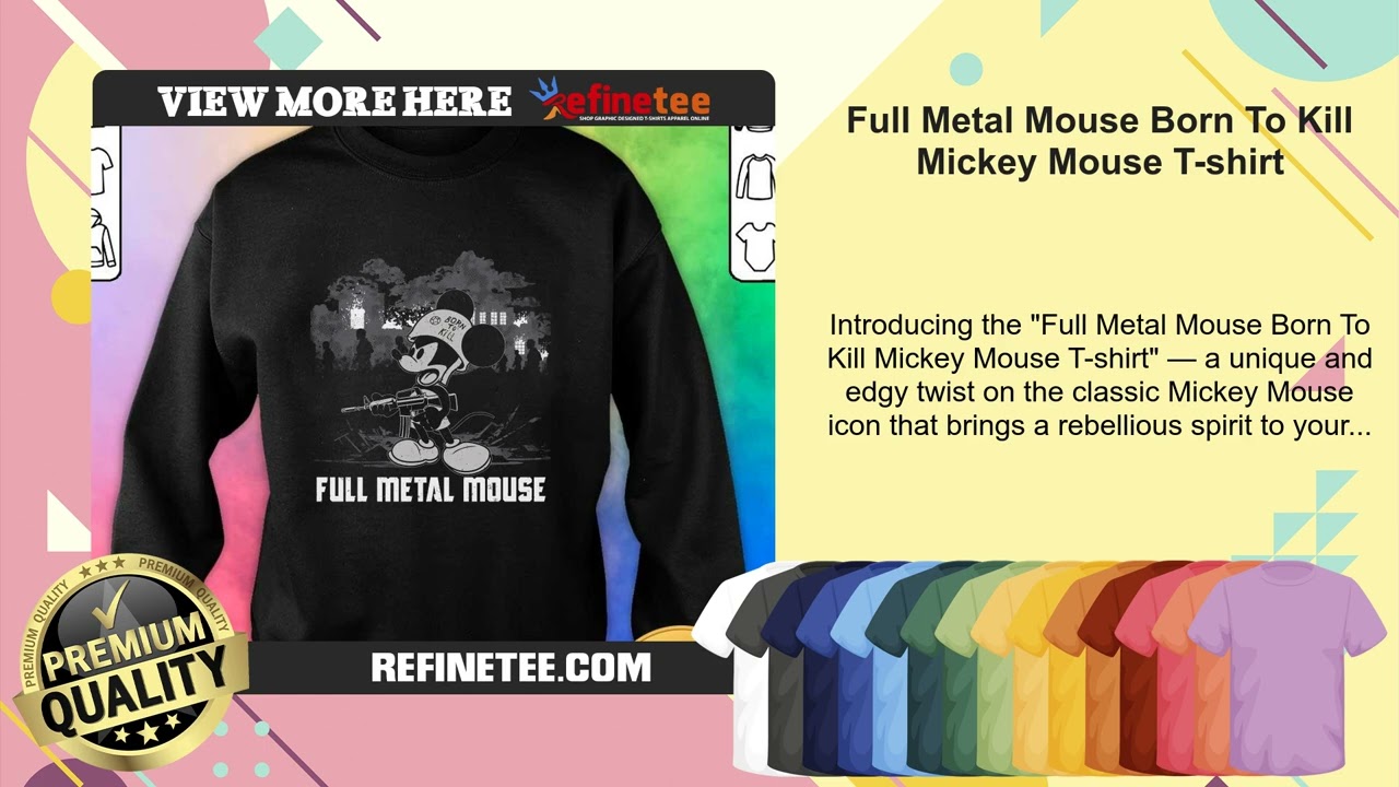 full metal mouse shirt