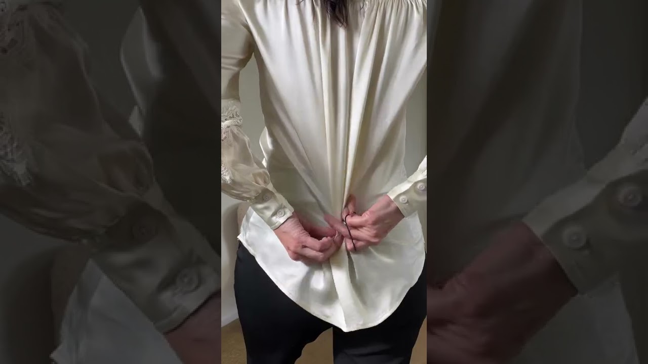 how to tuck in a shirt without bunching female